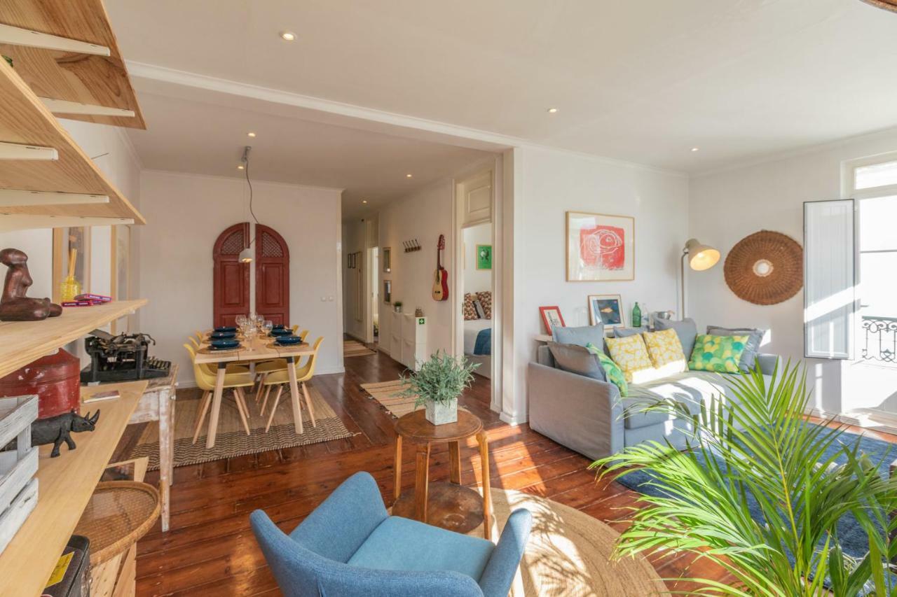 Fantastic Family Apartment In Estrela Lisboa Kültér fotó